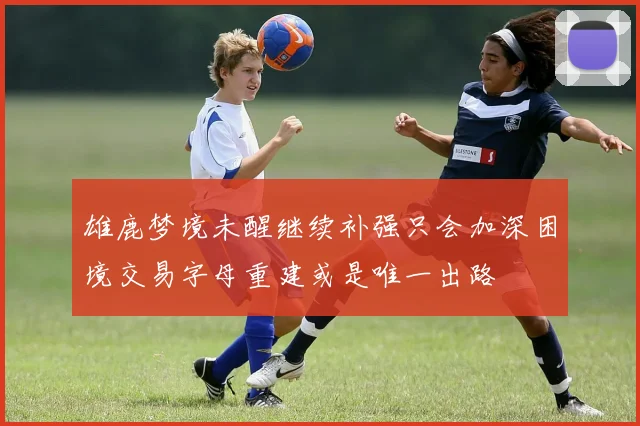 雄鹿梦境未醒继续补强只会加深困境交易字母重建或是唯一出路